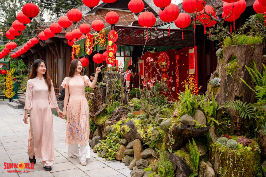 Khung cảnh Tết thơ mộng trên Bà Nà Hill