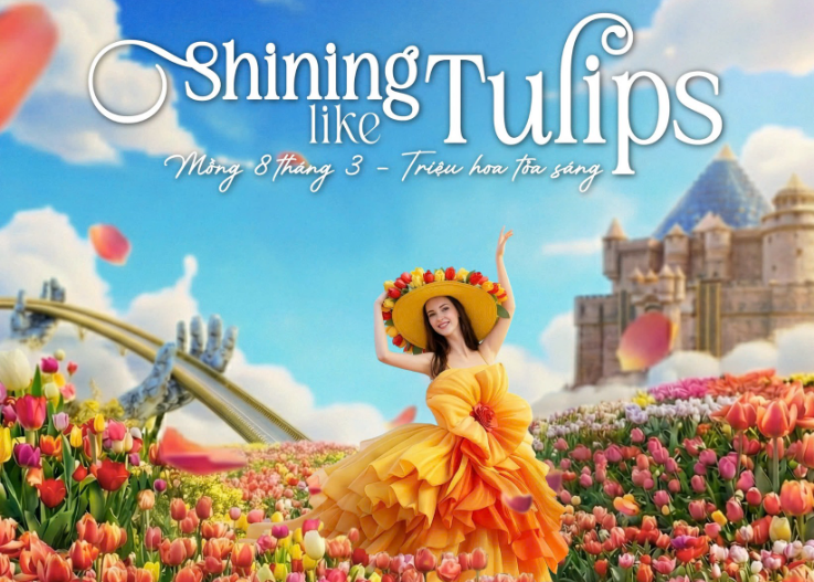 Bà Nà Hills dịp 8/3: Trải nghiệm mùa xuân rực rỡ và những ưu đãi hấp dẫn