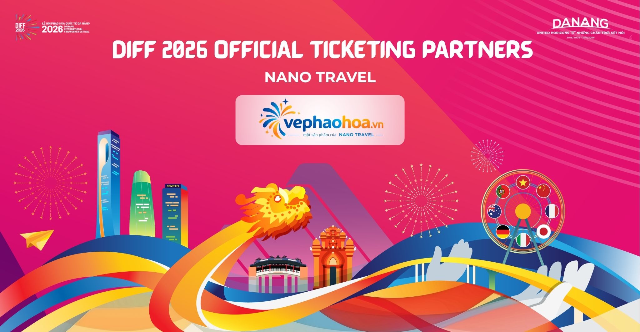 Vephaohoa.vn trở thành đối tác chiến lược DIFF 2026 lần 3