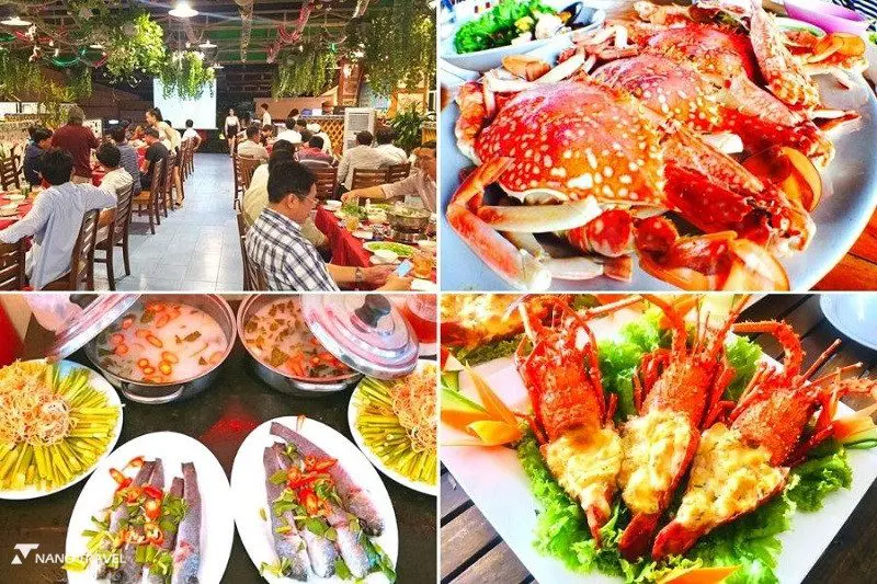 Nhiều món ngon hấp dẫn tại Hải Sản Phố Đà Nẵng