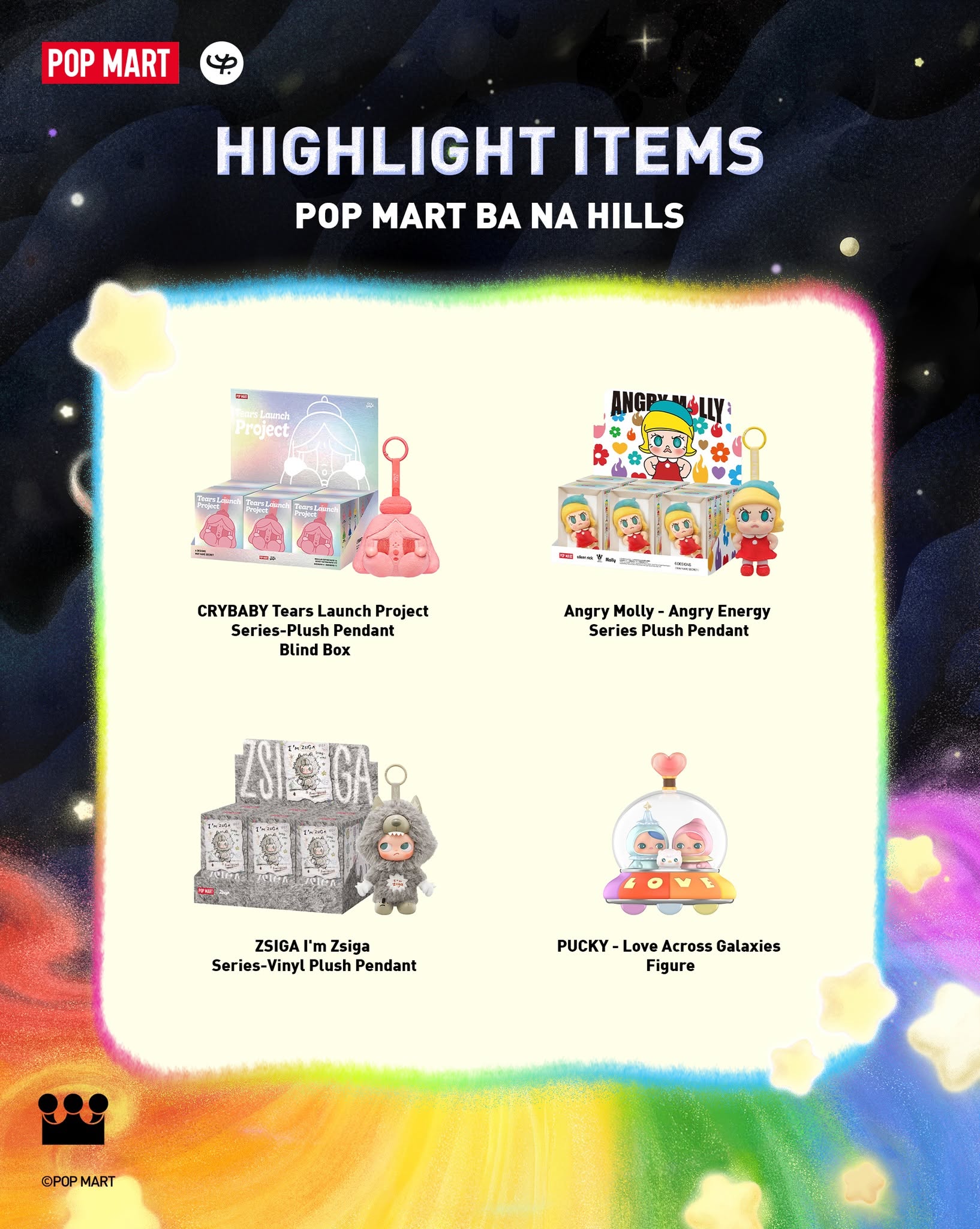 Tháng Tự Hào 2026: POP MART Ba Na Hills tặng quà cho khách hàng tham gia "Pop Your Colors"