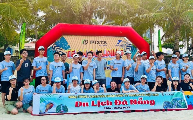 Tổ chức sự kiện team building Đà nẵng của công ty Nano Travel