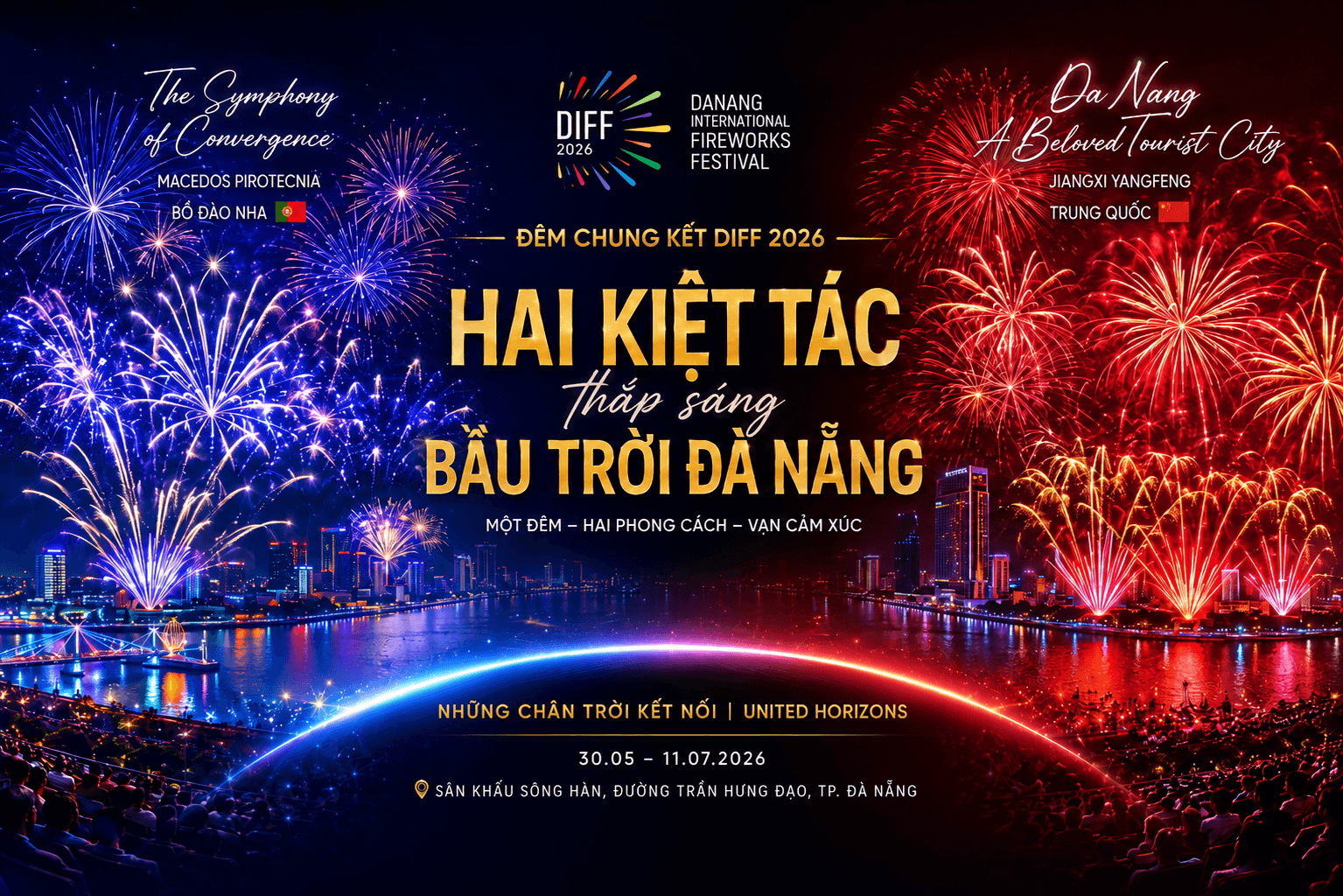 Bồ Đào Nha & Trung Quốc – Hai Kiệt Tác Thắp Sáng Đêm Chung Kết DIFF 2026