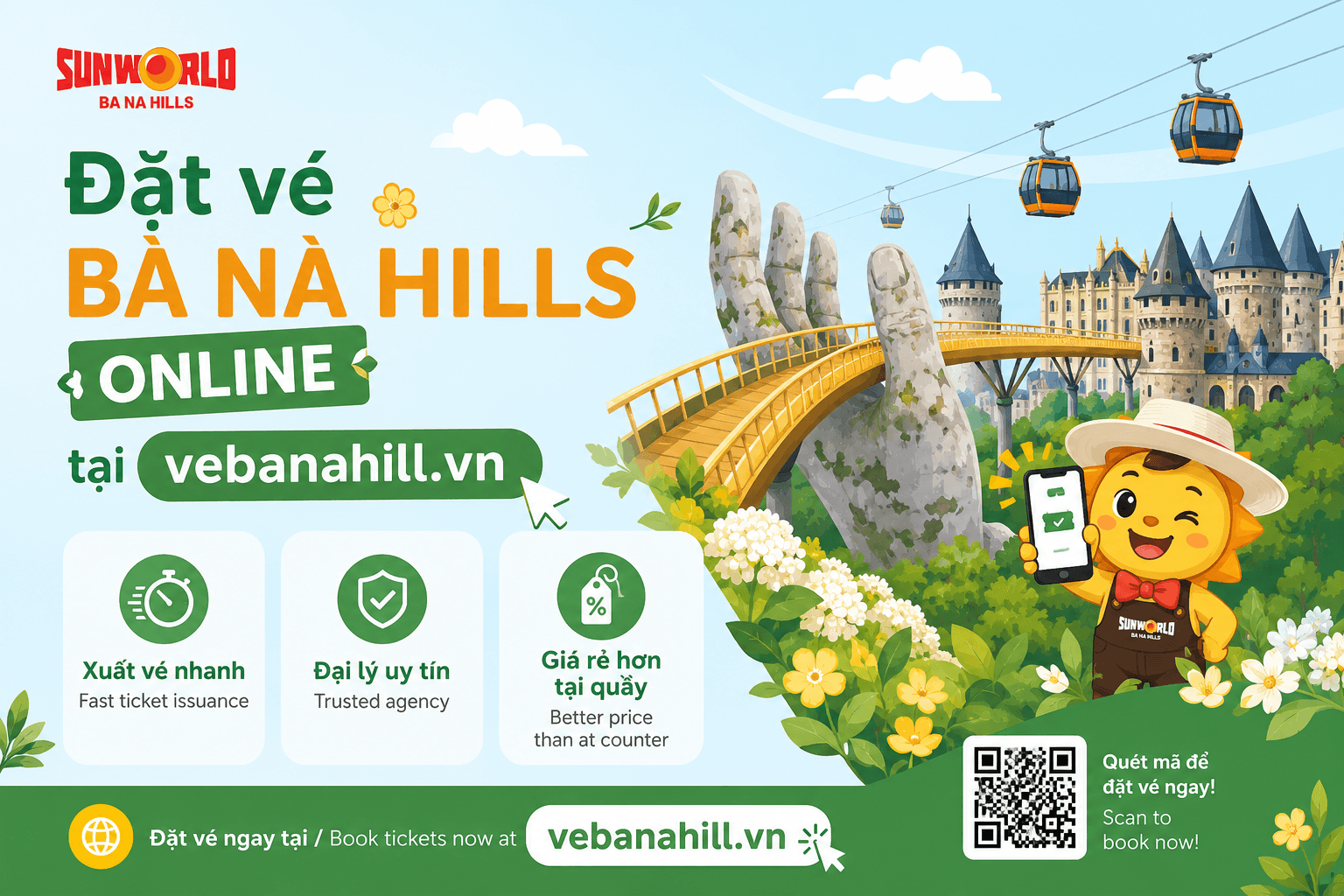 dat_ve_ba_na_hill.png Ưu đãi tháng 7 tại Bà Nà Hills với coupon 50.000 VNĐ khi mua buffet từ 13:00 đến 15:00, kèm thông tin đặt vé online tại website vebanahill.vn.
